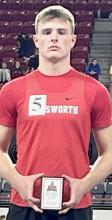 Carter Nelson was named the Male MVP at the 2024 Dan Lennon Class B Invitational. Nelson also won the Pole Vault, Long Jump and placed third in the Shot Put.