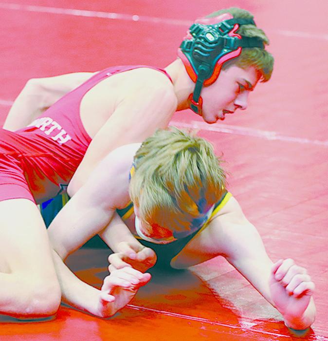 Holden Beel, 113 lbs., took fourth place in the Ainsworth Invitational Wrestling Tournament.