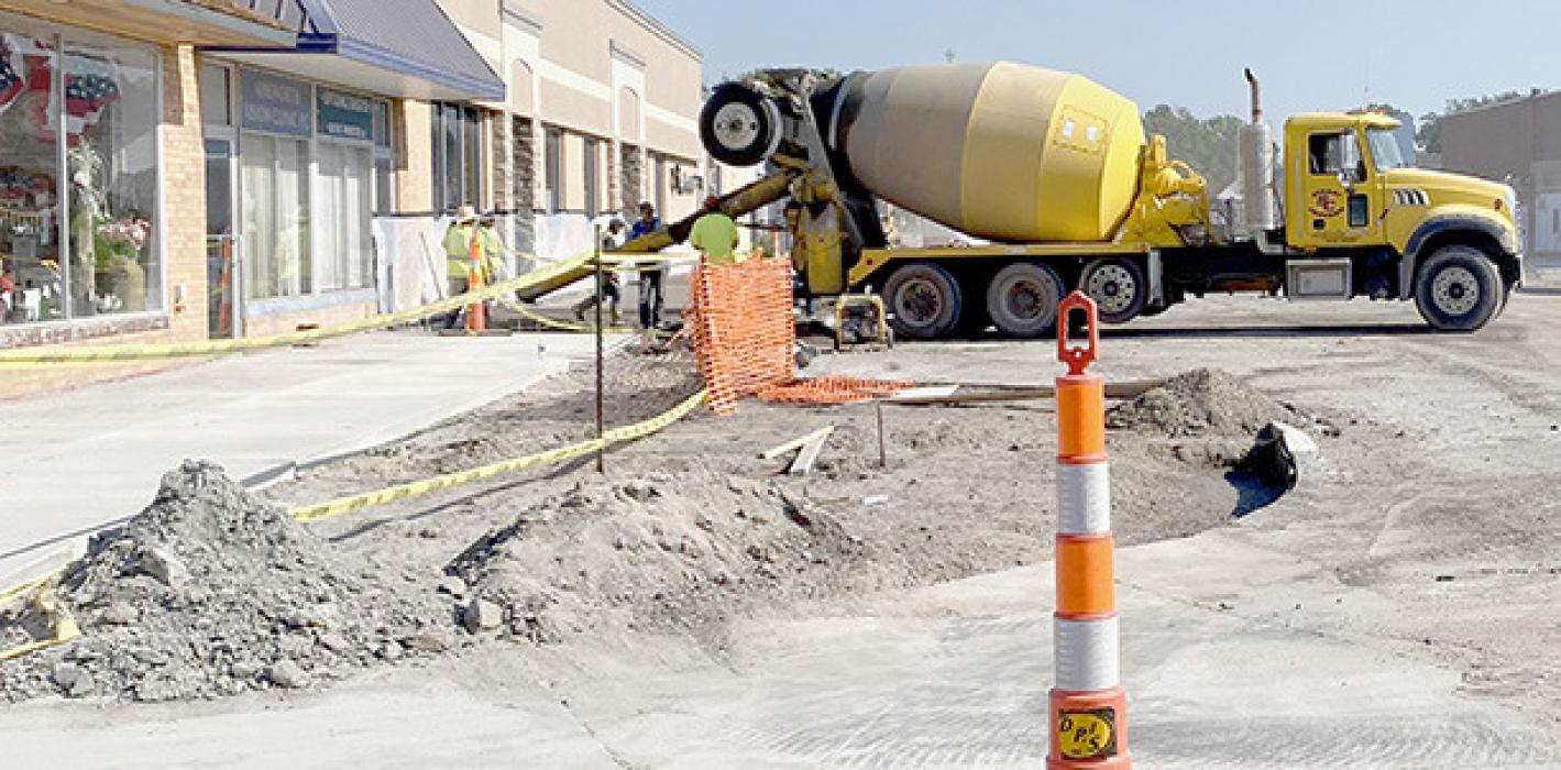 Ainsworth's Main Street Project Continues With 3rd Street Open to Through Traffic and 1st Street Closed to Through Traffic