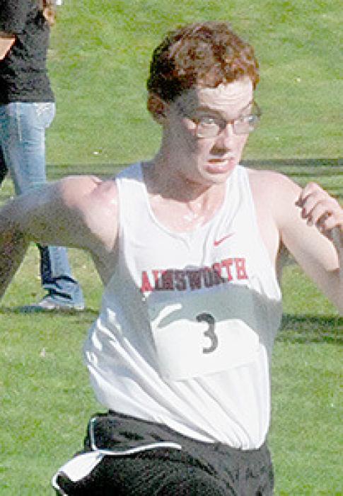 William Biltoft placed 67th for Ainsworth’s third runner.
