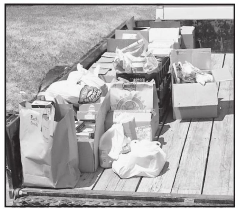 FCE donated a total of 2,747.2 pounds of food to the Ainsworth Food Pantry.