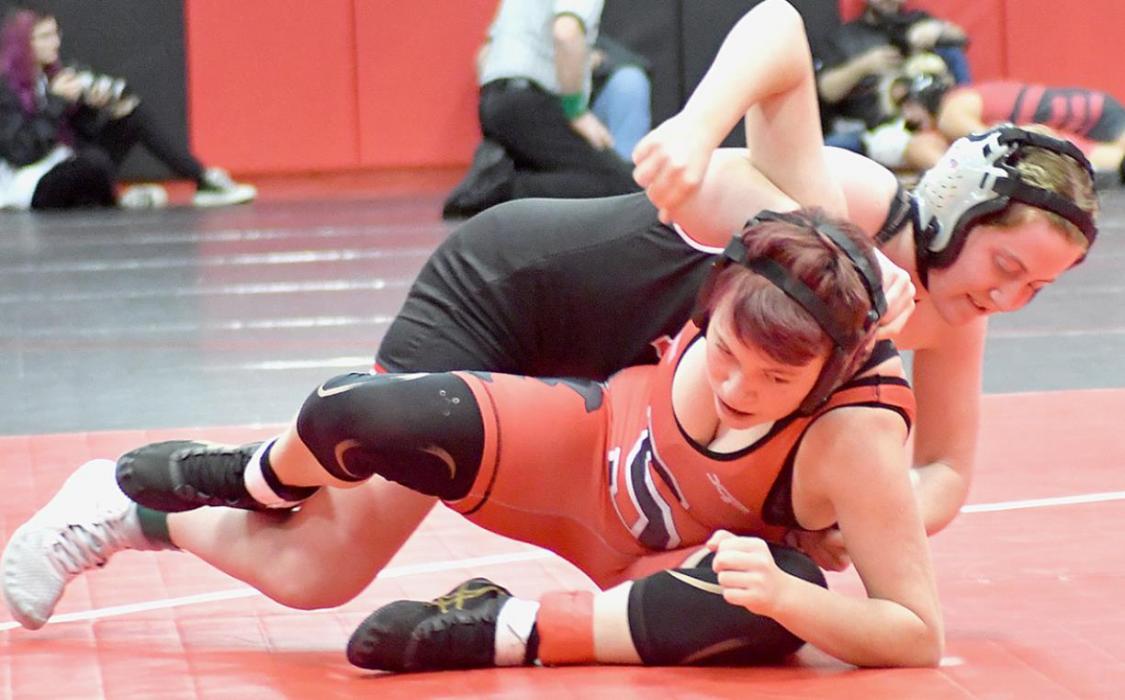 Tatam Nickless competed in the 120 pound weight class. In Consolation Round 3 action, Nickless lost by a fall in 4:48 to Scarlett Weitzel of Sandhills Valley.