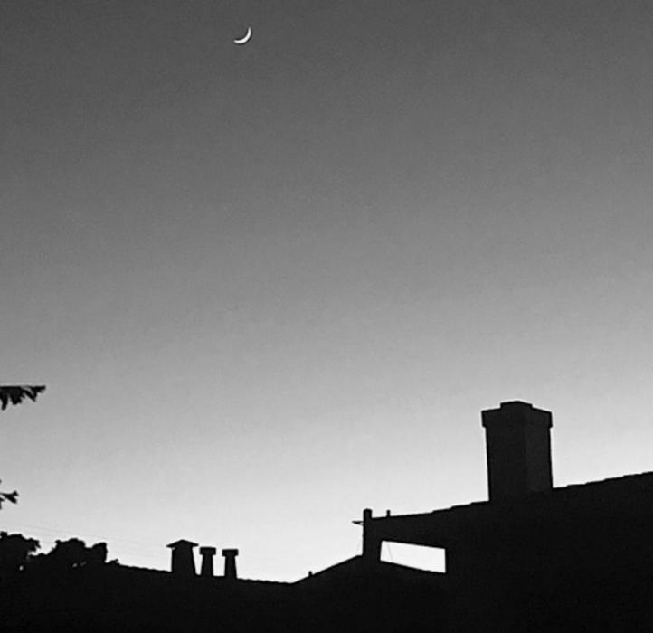 The Moon is large and bright, making it a great target for beginners. The author took both of these photos using an iPhone 6s. The crescent moon at sunset (left) was taken with a phone propped on the roof rack of a car; the closeup shot of lunar craters (right) was taken through the eyepiece of a friend’s Celestron C8 telescope.