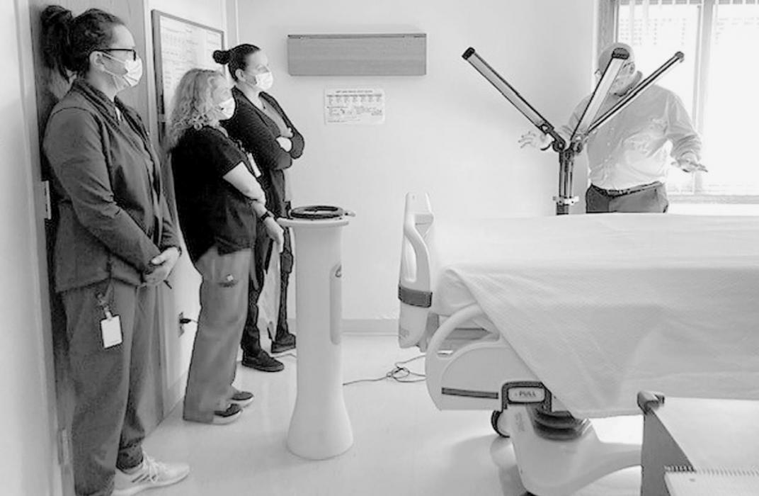 Brown County Hospital Uses Innovative Light Technology to Protect Patients and the Community