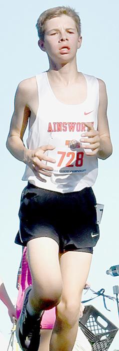 Holden Beel competed in his first NSAA State Cross Country Championship. Beel finished 110th with a time of 20:36.8.