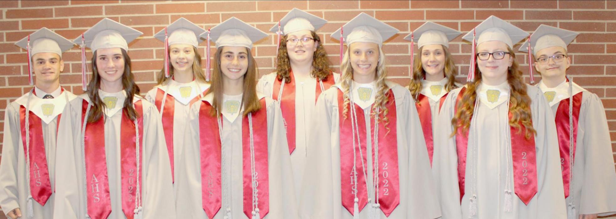 Honored Students Announced During Class of 2022 AHS Graduation