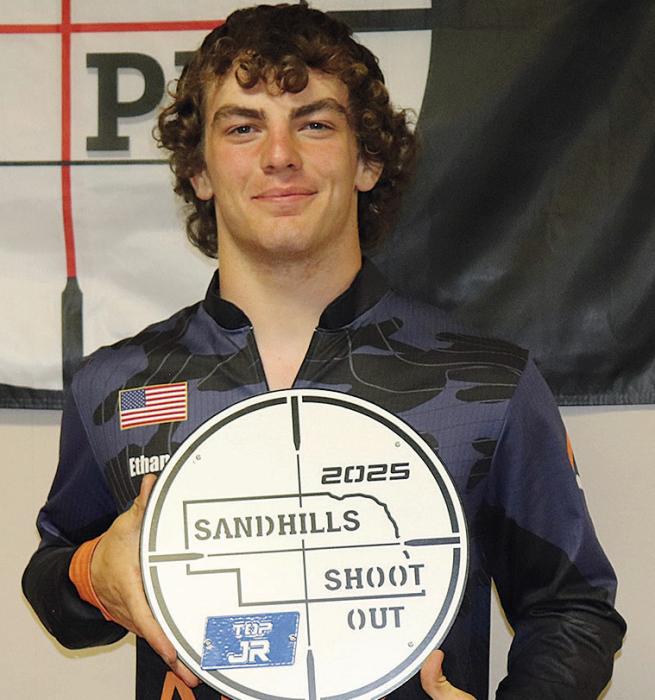 Ethan Rearick was the top shooter in the Junior Division.