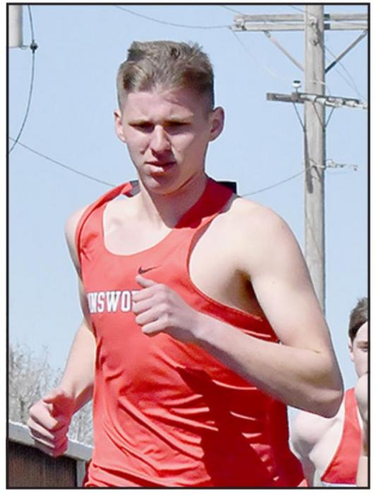 Tommy Ortner placed sixth in the 3200 Meter Run and eighth in the 1600 Meter Run.