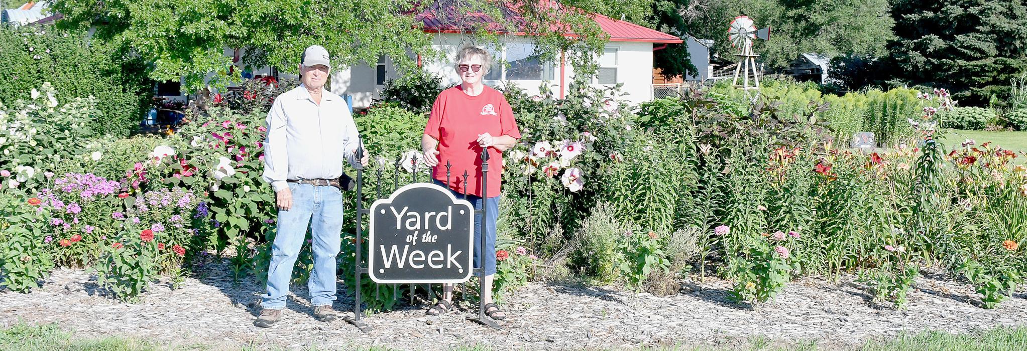 Johnsons Honored with this Weeks, Yard of the Week