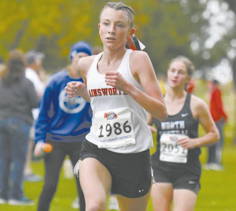 Freshman Reagan Moody saw success at several meets this season, such as placing top two at every meet, aside from the state meet, where she placed sixth.