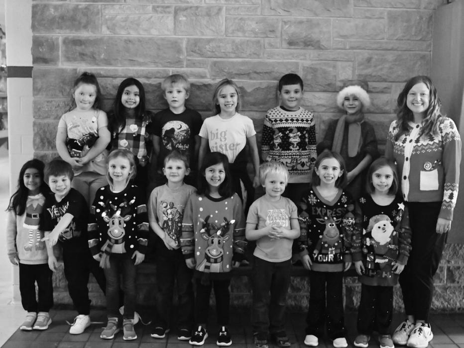Elizabeth Arens’ kindergarten class was asked what they would gift to the world if they needed to pick a gift for everyone.