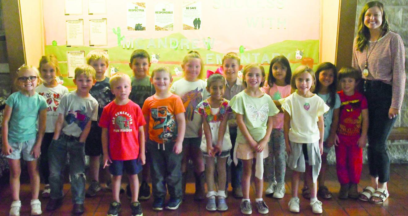 Ainsworth Community Schools Class of 2038 Completes First Month of School
