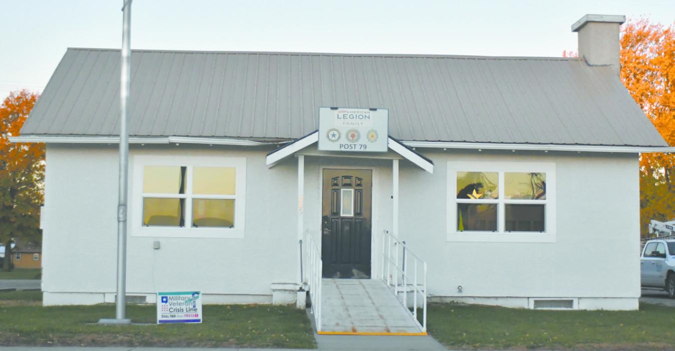 New windows have been installed at the Ainsworth American Legion building. The HVAC system is expected to be installed in mid-November.