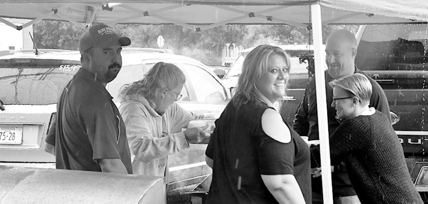 Alumni Enjoyed Visiting While Supporting the Annual Hamburger, Fries and Shakes at the Elks