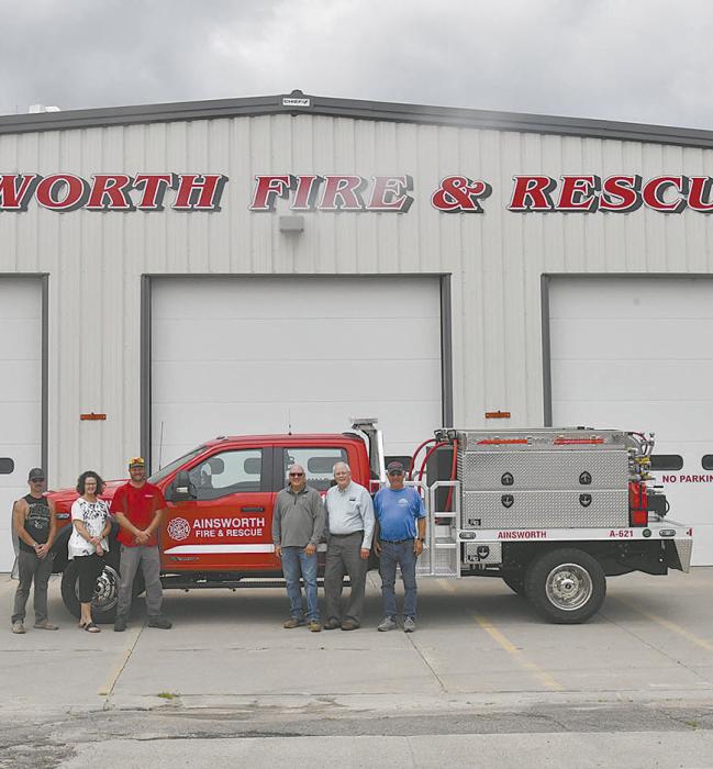 Ainsworth Fire Department Receives New Fire Truck