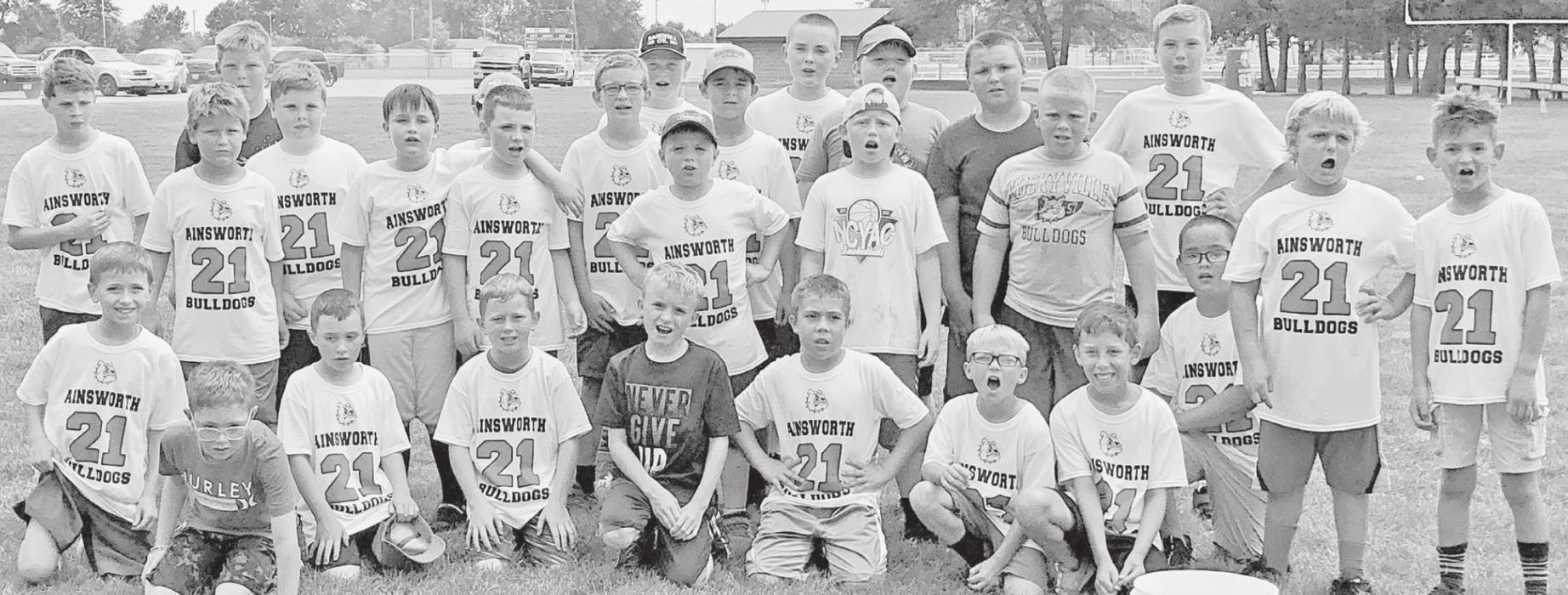 Ainsworth Football Coaches Hold Three-Day Youth Football Camp