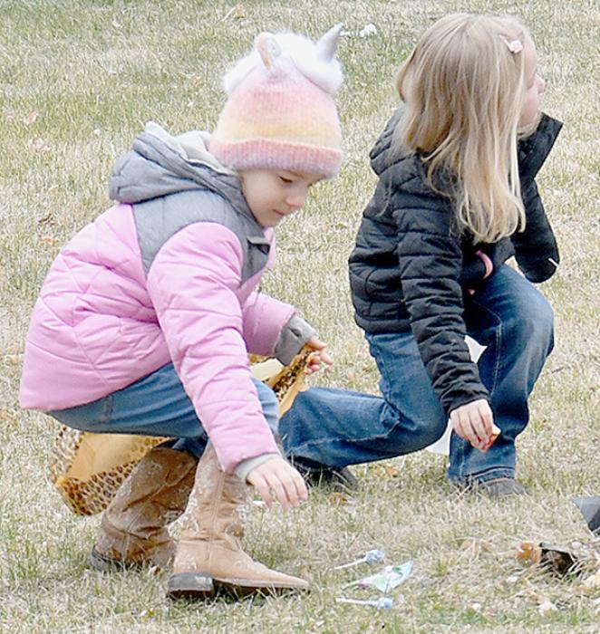Long Pine Rural Fire Department Hosts Easter Egg Hunt