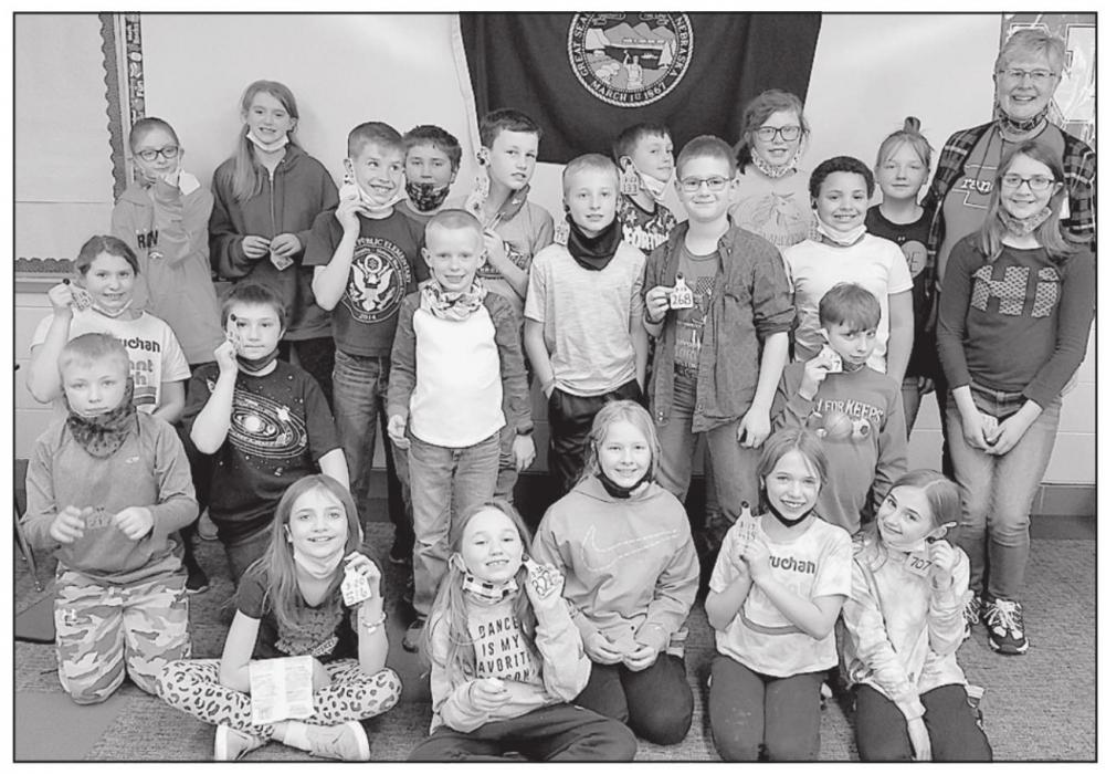 Anita Keys is a Ranch Family Pen Pal for Ag in the Classroom with the Randolph, NE 4th grade class.