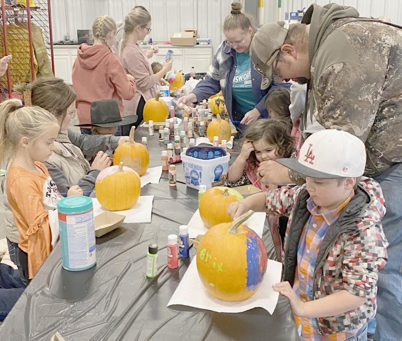 Pumpkin Painting at the Fire Hall