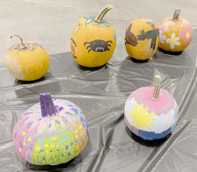 Pumpkin Painting at the Fire Hall
