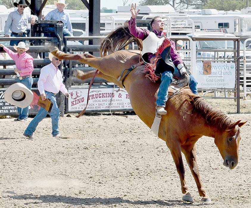 Mid-States Rodeo Association Results for Brown County Fair