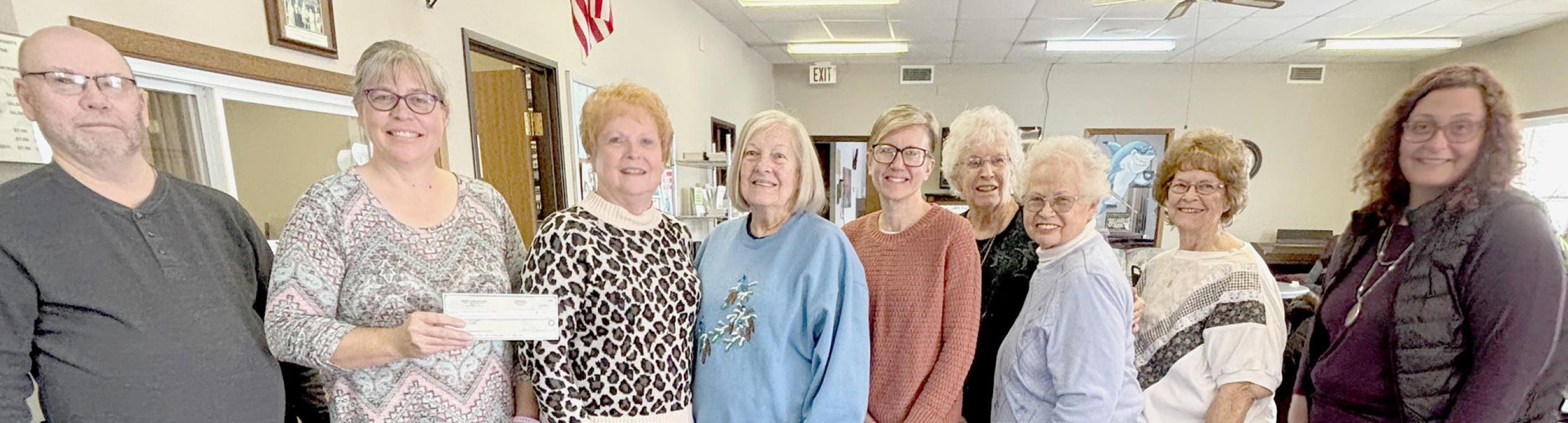 Ainsworth BPO Does Donate $2,750.00 to Meals on Wheels Program at Ainsworth Senior Center