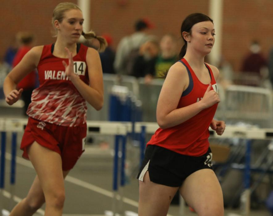 Payton Moody ran in the 1600 meter run at UNK, where she placed 11th.