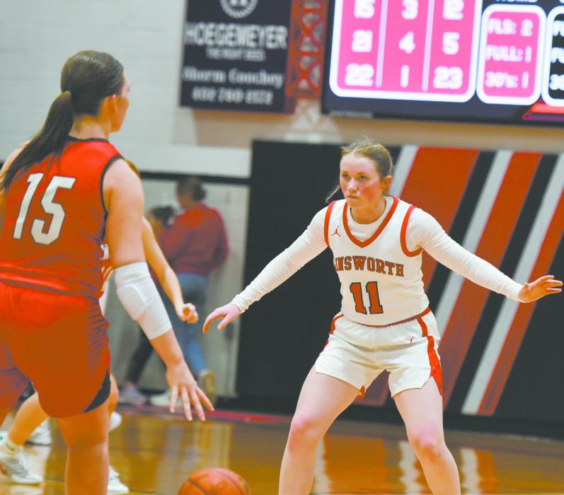 Kenley Welke averaged one steal per game this season. Head coach Sandi Nelson said Welke was a great defender this season.