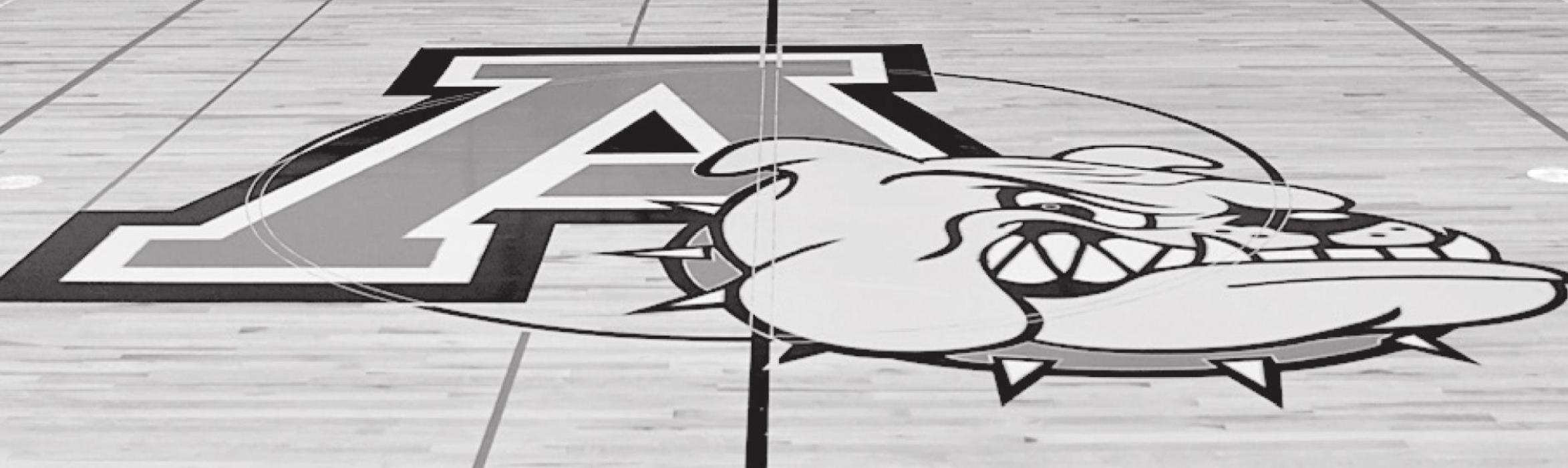 AHS Gym Floor Finished – Just in Time for Homecoming Volleyball Game