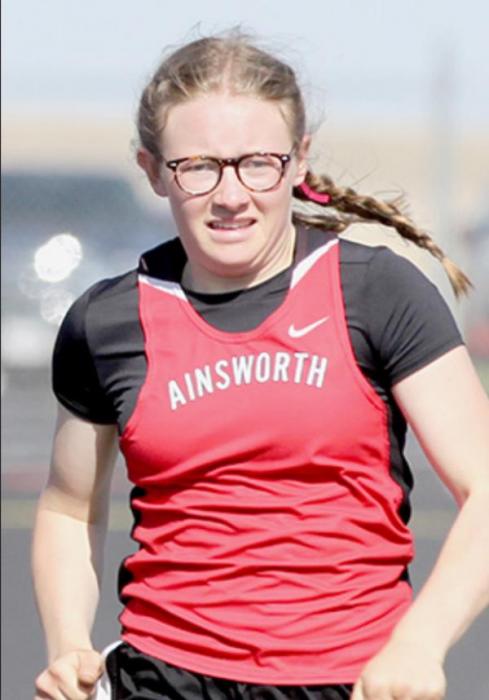 Middle Schooler Gracyn Painter placed first in the 200 Meter Dash, second in Shot Put and Discus and first in Long Jump.