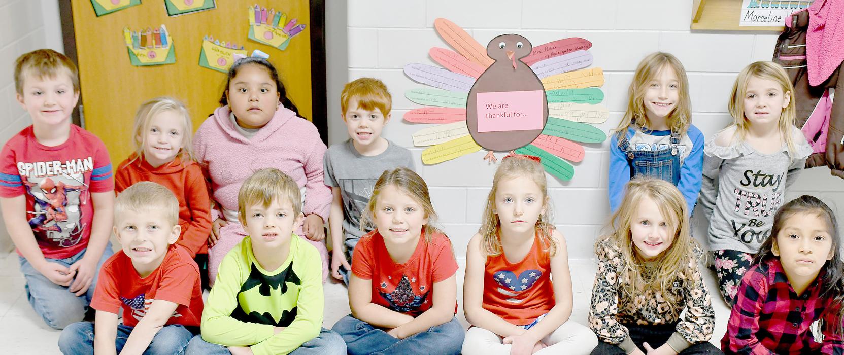 Students in Mrs. Pollocks Class Share What They Are Thankful For