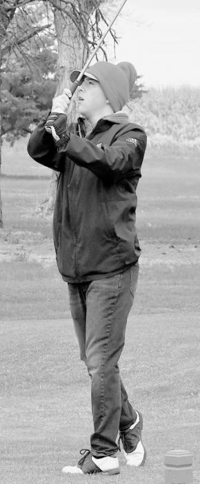 Ethan Fernau had the second lowest score for Ainsworth Varsity, scoring 103.