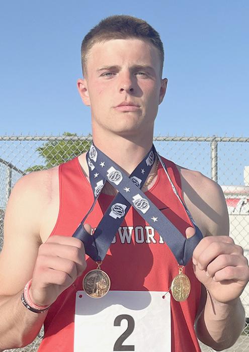 Carter Nelson and Katherine Kerrigan Bring Home Medals from 2024 NSAA State Track Meet