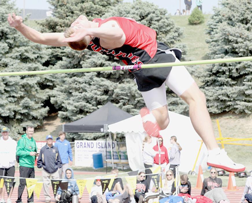 For only the second time this season, Carter Nelson competed in the High Jump. He placed fourth in the Class C Boys High Jump at the State Track Meet. He also competed in the Pole Vault, Discus and 4x100 Relay at the State Track Meet.