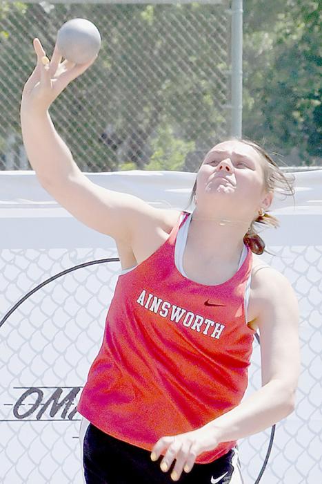 Making her first appearance at the Nebraska State Track Meet, Karli Kral competed in the Class C Girls Shot Put and Discus. Kral placed 17th in the Shot Put and no distance in the Discus.