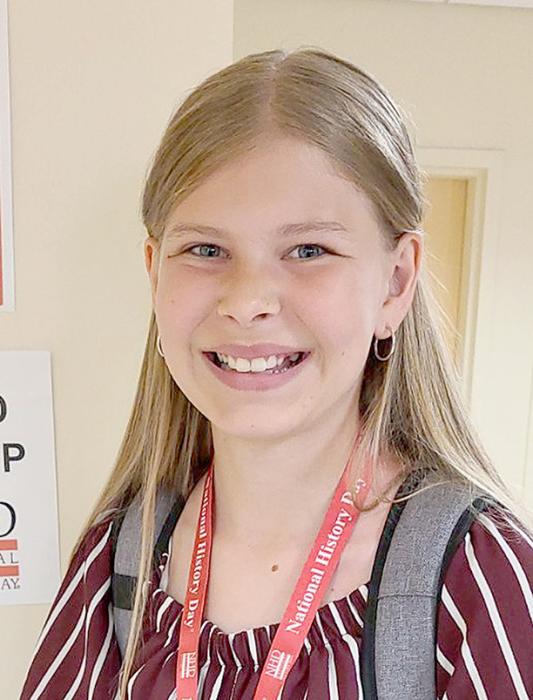 Miranda Lambrecht at the national contest.