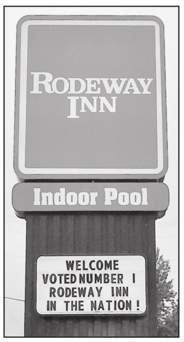 Rodeway Inn of Ainsworth Named #1 in the Nation for Second Year Running