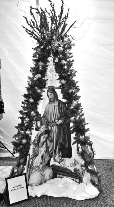 The Ainsworth Women’s Club won the best traditional tree contest