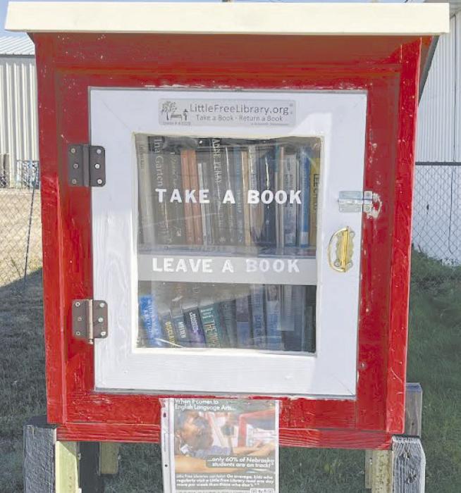 Long Pine Receives Little Free Library Grant