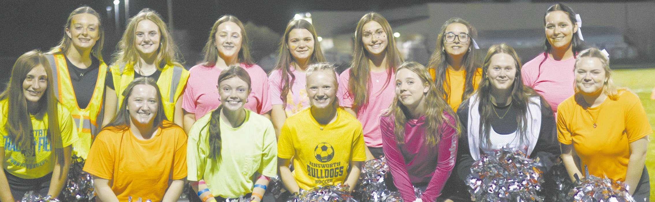The 2025 Ainsworth Cheer Squad