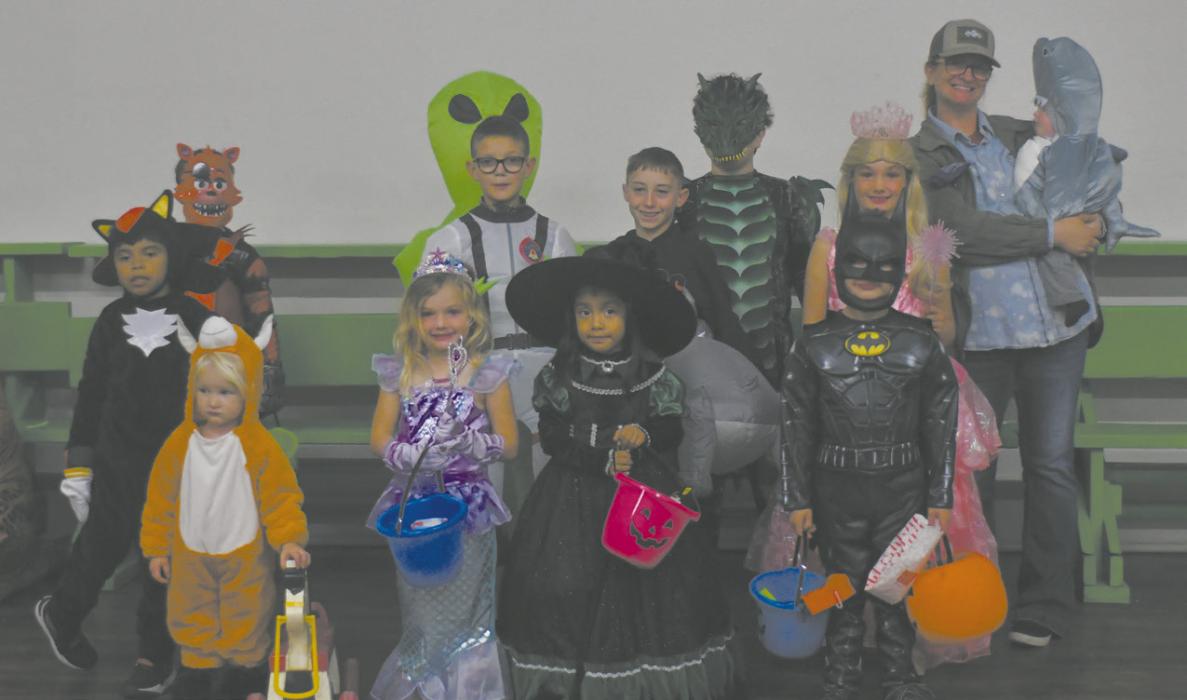 Area youth donned their Halloween costumes during the Long Pine Chamber of Commerce’s Fall Festival and Trunk or Treat event on October 26.