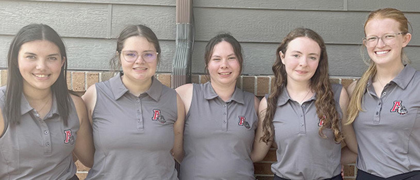Ainsworth Girls Golf Team Competes in West Holt Invitational