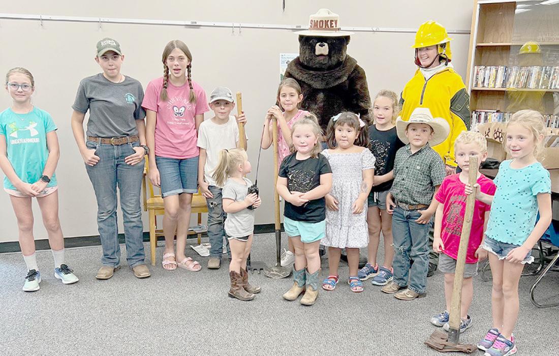 Birthday Party held for Smokey Bear
