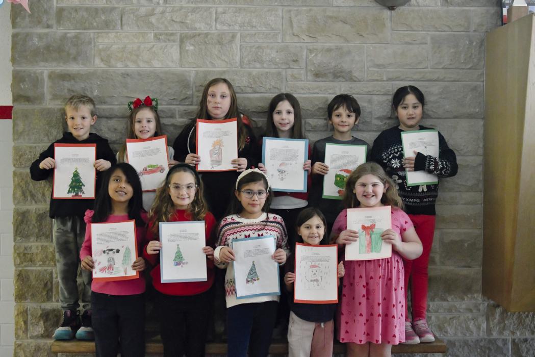 Bobby Jo Robinson’s third-graders decide on one rule everyone must follow during Christmas time.