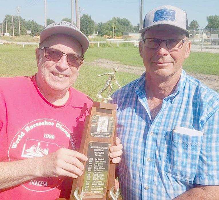 Jim Sybrant Wins Annual Dennis Roggasch Memorial Horseshoe Tournament