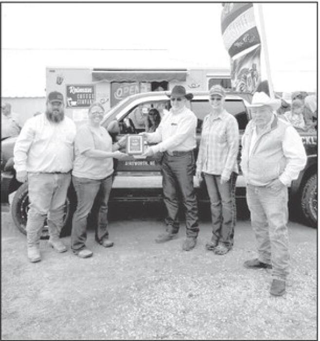 Dave and Ronda Sherman were awarded the Fair Family of the Year. Dave has been a supporter of the Brown County Fair since he was a child. The Brown County Ag Society said they appreciate all the family’s time, dedication, and loyalty to the Brown County Fair.