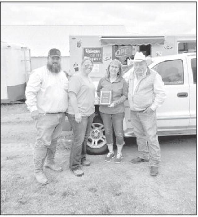 The 2025 Fair Business of the Year award was presented to Print Xpress. Becky Allen, owner of Print Xpress, has been printing the Brown County Fair’s programs for the last 20 years.