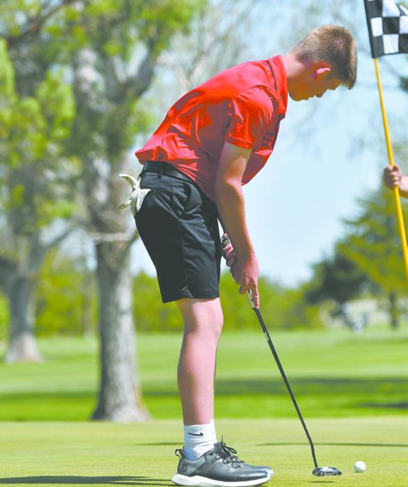 Jaxon Rucker competed at the state meet in his freshman season.
