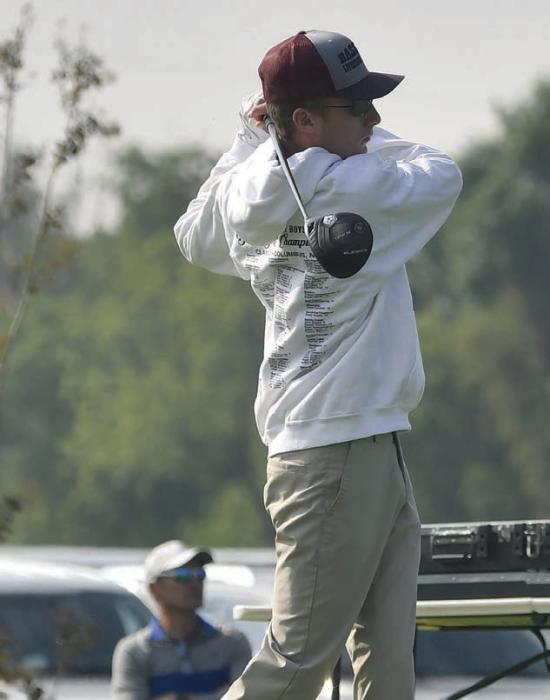 Senior Jhett Hollenbeck tied for 31st place at Nebraska Class D State Golf. Hollenbeck posted a 176 over 36 holes.