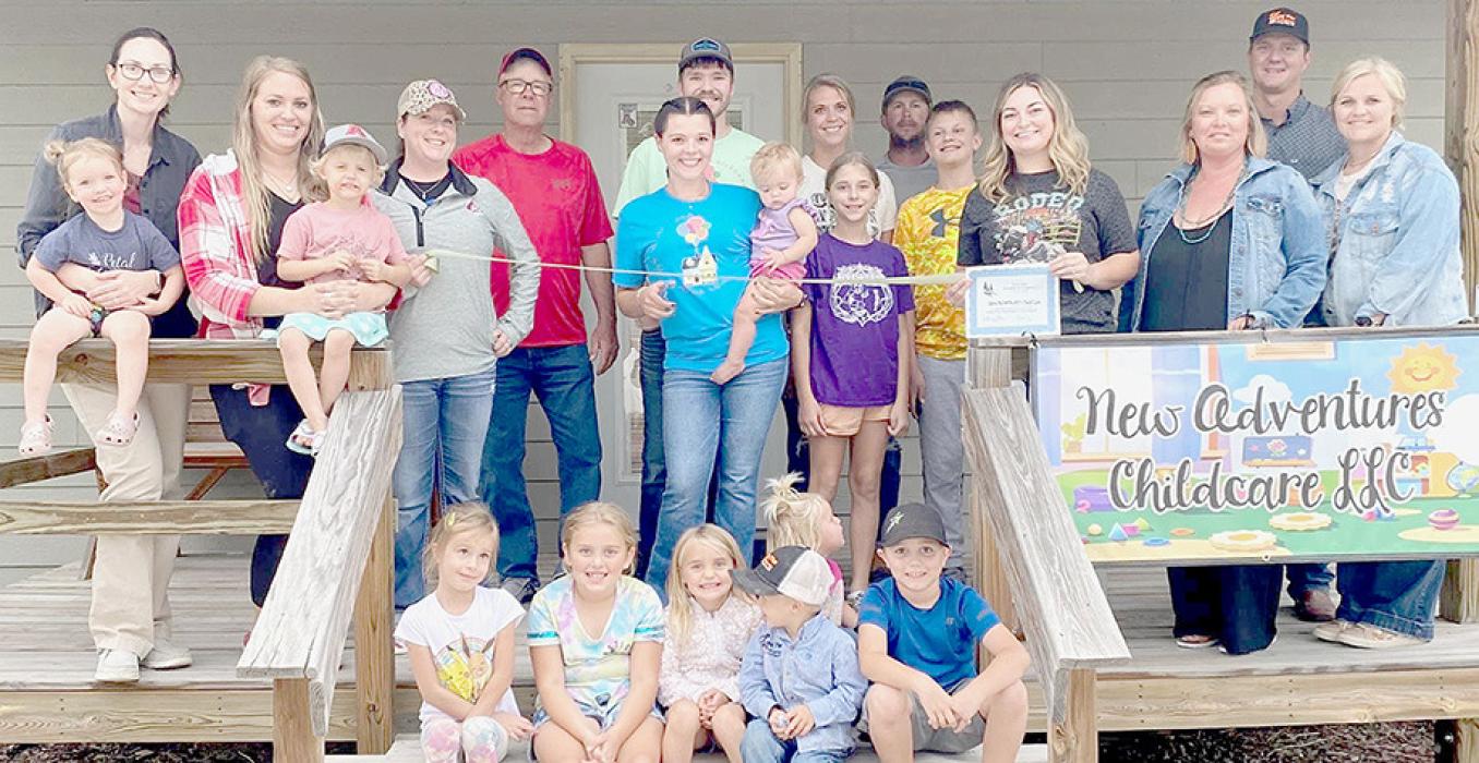 Long Pine Chamber Holds Two Ribbon Cuttings for New Adventures Childcare LLC and Long Pine Feed Service